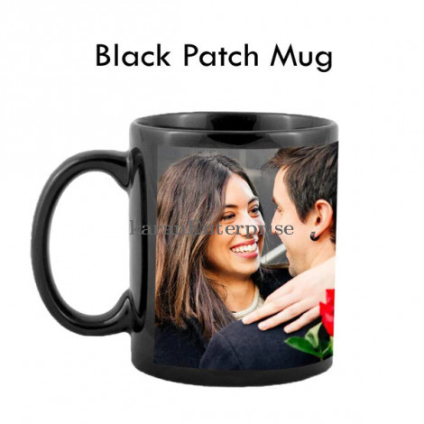 Black Patch Mug