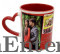 Red Heart Hendle Mug