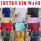 Round Neck Bio-Wash Vinly Print